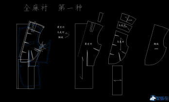 高定西装工艺--03.高定版型-全麻衬版与弹袖棉各两种！