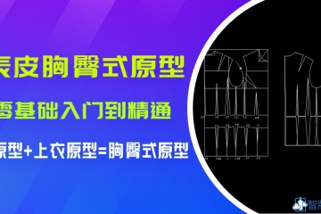 *公开课*--5.表皮胸臀式构成方法.