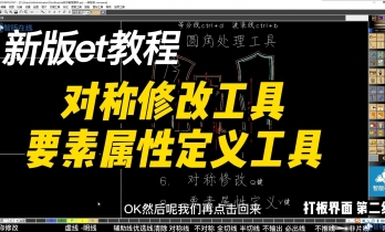 2.5.对称修改-要素属性定义工具