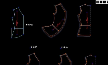 14-弯曲，展褶放码